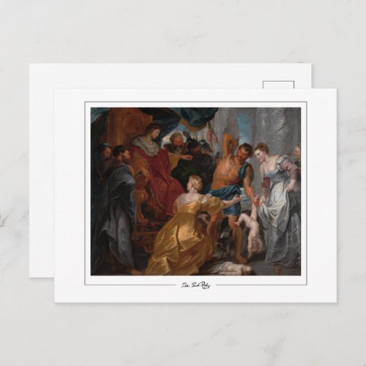 Peter Paul Rubens #59 - Fine Art Postcard Postkarte (Vorne/Hinten)