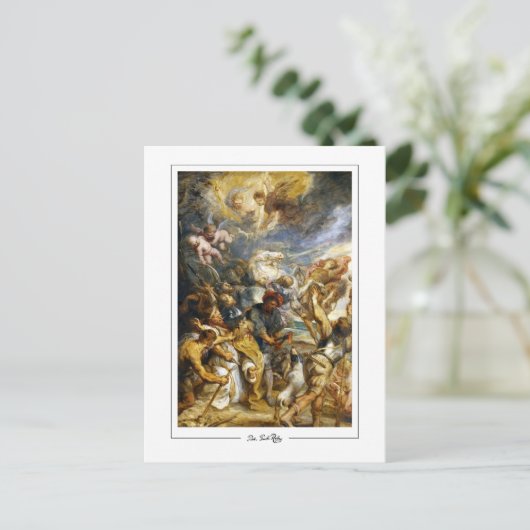 Peter Paul Rubens #60 - Fine Art Postcard Postkarte (Stehend Vorderseite)
