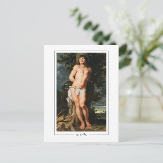 Peter Paul Rubens #61 - Fine Art Postcard Postkarte (Stehend Vorderseite)