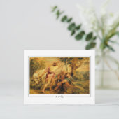 Peter Paul Rubens #660 - Fine Art Postcard Postkarte (Stehend Vorderseite)
