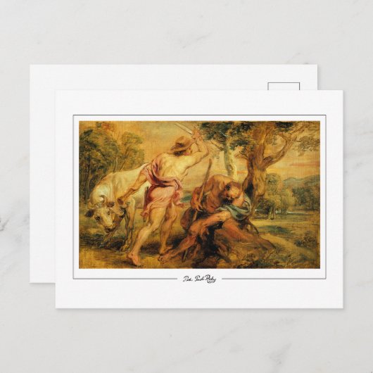 Peter Paul Rubens #660 - Fine Art Postcard Postkarte (Vorne/Hinten)