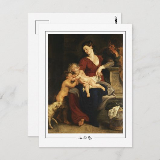 Peter Paul Rubens #679 - Fine Art Postcard Postkarte (Vorne/Hinten)