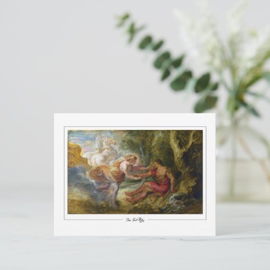 Peter Paul Rubens #71 - Fine Art Postcard Postkarte (Stehend Vorderseite)