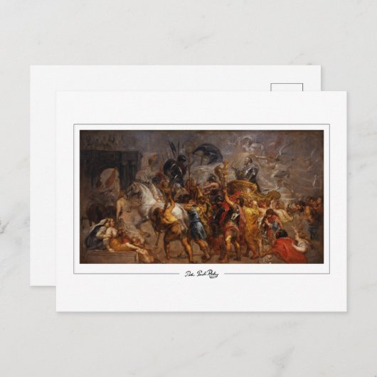 Peter Paul Rubens #73 - Fine Art Postcard Postkarte (Vorne/Hinten)