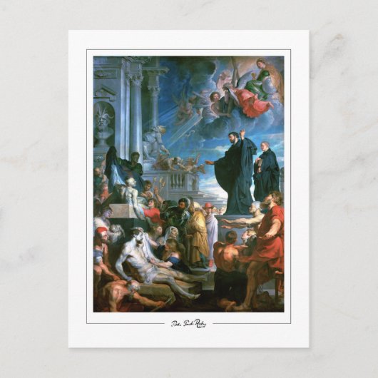 Peter Paul Rubens #74 - Fine Art Postcard Postkarte (Vorderseite)