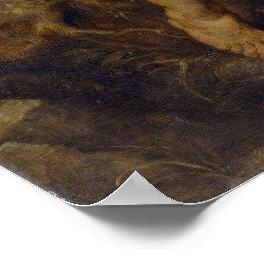 Peter Paul Rubens - Adam und Eve Poster (Ecke)