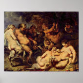 Peter Paul Rubens - Bacchanal Poster (Vorne)