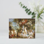 Peter Paul Rubens Das Fest der Venus Postkarte (Stehend Vorderseite)