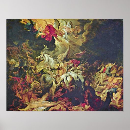 Peter Paul Rubens - Defeat of Sennacherib Poster (Vorne)