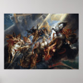 Peter Paul Rubens Der Fall Phaetons Poster (Vorne)