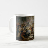Peter Paul Rubens - Der Tod von Decius Mus Kaffeetasse (Vorderseite Links)
