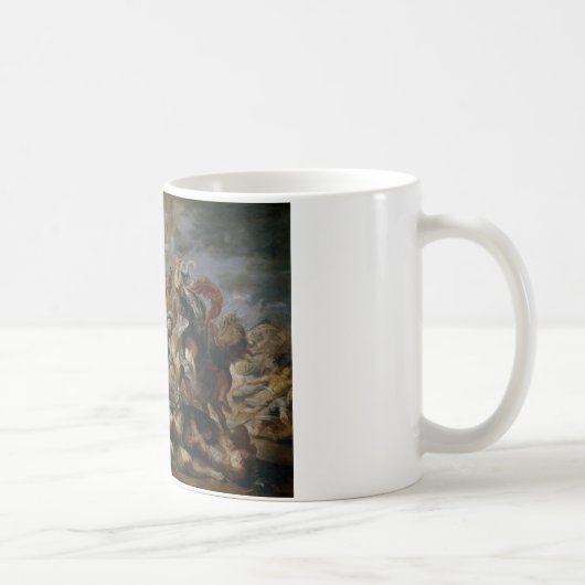 Peter Paul Rubens - Der Tod von Decius Mus Kaffeetasse (Rechts)