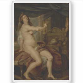 Peter Paul Rubens - Der Tod von Dido Aufkleber