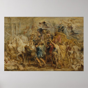 Peter Paul Rubens - Der Triumph von Henry IV Poster