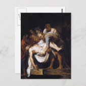 Peter Paul Rubens - Die Entombierung Postkarte (Vorne/Hinten)