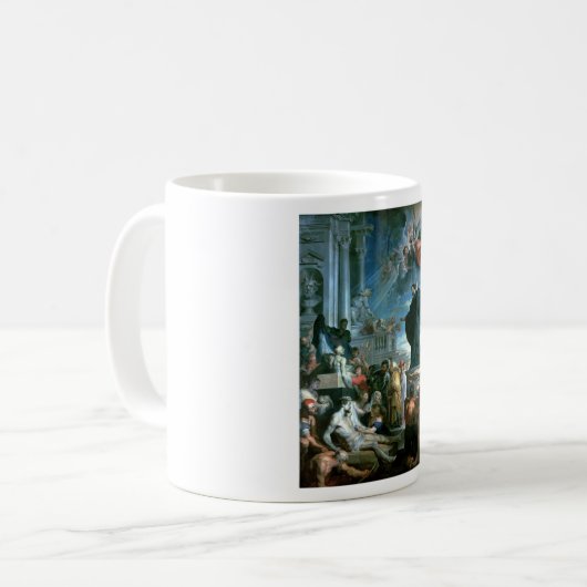 Peter Paul Rubens Die Wunder des hl. Franziskus Kaffeetasse (Vorderseite Links)