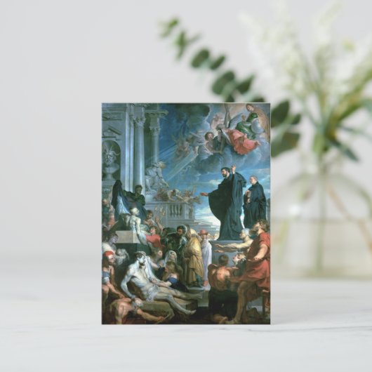 Peter Paul Rubens Die Wunder des hl. Franziskus Postkarte (Stehend Vorderseite)