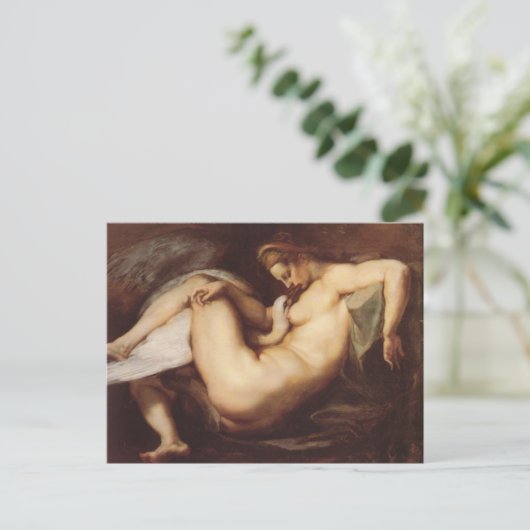 Peter Paul Rubens - Leda und der Schwan Postkarte (Stehend Vorderseite)