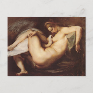 Peter Paul Rubens - Leda und der Schwan Postkarte