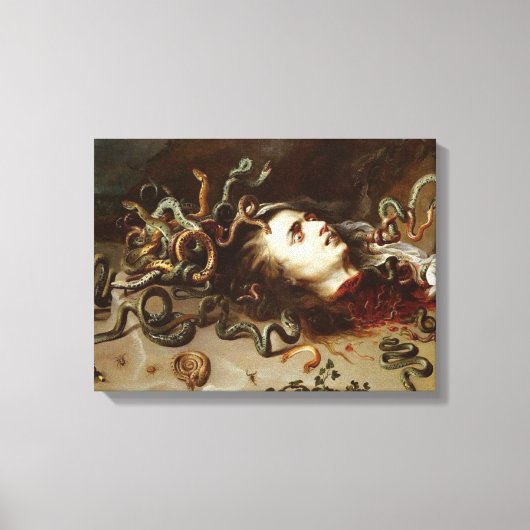 Peter Paul Rubens - Leiter von Medusa - Barock P Leinwanddruck (Vorderseite)