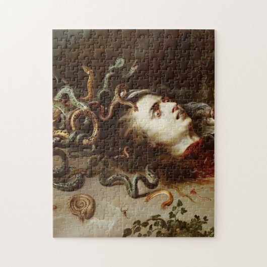 Peter Paul Rubens - Leiter von Medusa - Barock P Puzzle (Vertikal)
