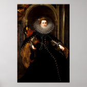 Peter Paul Rubens: Marchesa Veronica Poster (Vorne)
