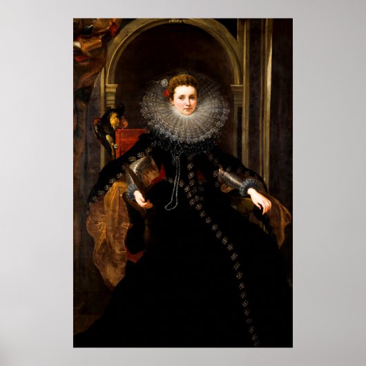 Peter Paul Rubens: Marchesa Veronica Poster (Vorne)
