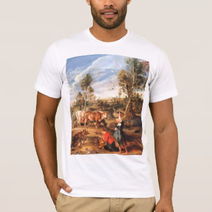 Peter Paul Rubens Milchmädchen mit Vieh in einer L T-Shirt