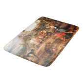 Peter Paul Rubens Milkmaids mit Rindern in einem L Badematte (Schrägansicht)