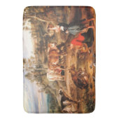 Peter Paul Rubens Milkmaids mit Rindern in einem L Badematte (Vorderseite Vertikal)