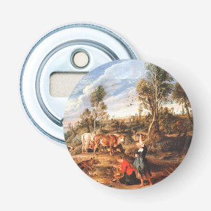 Peter Paul Rubens Milkmaids mit Rindern in einem L Flaschenöffner