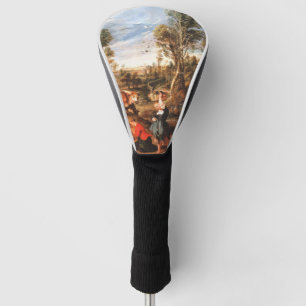 Peter Paul Rubens Milkmaids mit Rindern in einem L Golf Headcover