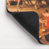 Peter Paul Rubens Milkmaids mit Rindern in einem L Mousepad (Ecke)