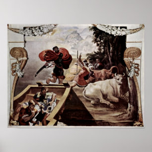 Peter Paul Rubens - nach einer Malerei von Titian Poster