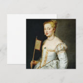 Peter Paul Rubens Portrait einer Lady (Vorne/Hinten)