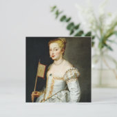Peter Paul Rubens Portrait einer Lady (Stehend Vorderseite)