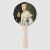 Peter Paul Rubens Portrait einer Lady Fächer (Rückseite)