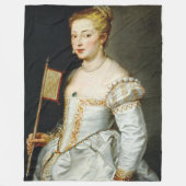Peter Paul Rubens Portrait einer Lady Fleecedecke (Vorderseite)