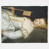 Peter Paul Rubens Portrait einer Lady Fleecedecke (Vorderseite (Horizontal))