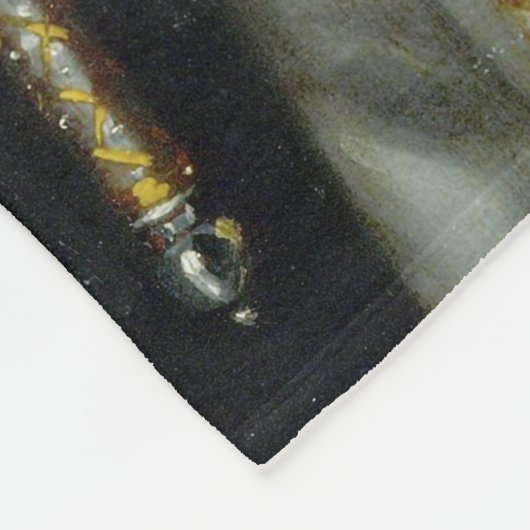 Peter Paul Rubens Portrait einer Lady Fleecedecke (Ecke)