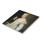 Peter Paul Rubens Portrait einer Lady Fliese (Seite)