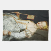 Peter Paul Rubens Portrait einer Lady Geschirrtuch (Horizontal)