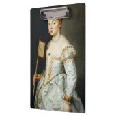 Peter Paul Rubens Portrait einer Lady Klemmbrett (Links)