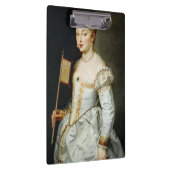 Peter Paul Rubens Portrait einer Lady Klemmbrett (Rechts)