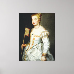 Peter Paul Rubens Portrait einer Lady Leinwanddruck