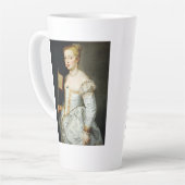 Peter Paul Rubens Portrait einer Lady Milchtasse (Linke Ecke)