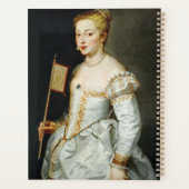 Peter Paul Rubens Portrait einer Lady Planer (Rückseite)