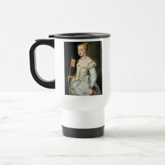 Peter Paul Rubens Portrait einer Lady Reisebecher (Links)
