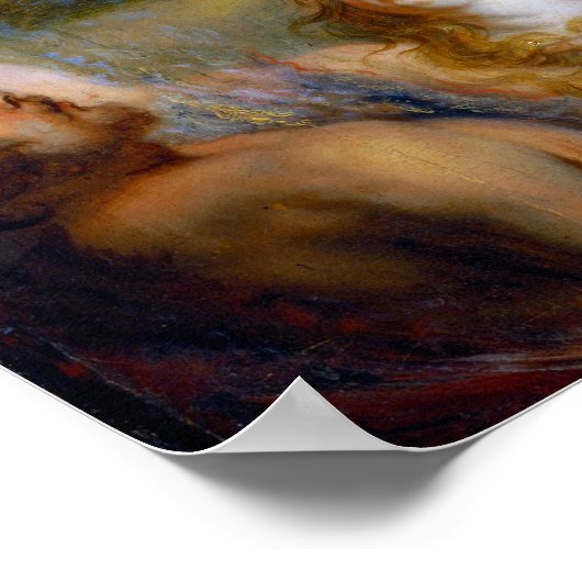 Peter Paul Rubens Saint Teresa Ávila Interceding Poster (Ecke)