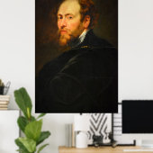 Peter Paul Rubens’ Selbstportrait Poster (Heimbüro)
